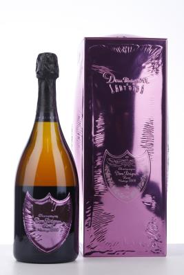 DOM PERIGNON ROSE LADY GAGA 2008 - Moet et Chandon - 1 Bottle - Metalbox