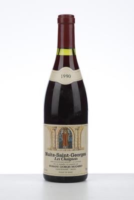 NUITS ST GEORGES LES CHAIGNOTS 1990 - Georges Mugneret - 1 Bottle