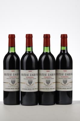 LAGRANGE POMEROL 1982 - Mc - 4 Bottles