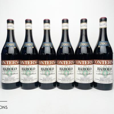 BAROLO CASCINA FRANCIA 2009 - Giacomo Conterno - 6 Bottles