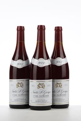 NUITS ST GEORGES LES BOUDOTS 2007 - Georges Noellat - 3 Bottles