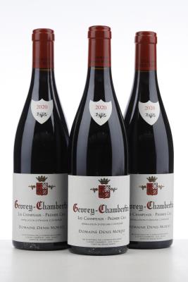 GEVREY CHAMBERTIN LES CHAMPEAUX 2020 - Denis Mortet - 3 Bottles