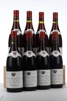 NUITS ST GEORGES LES PERRIERES 1990 - Grafe Lecocq - 8 Bottles