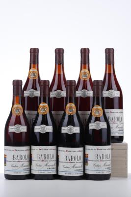 BAROLO 1975 - Cantina Mascarello - 8 Bottles