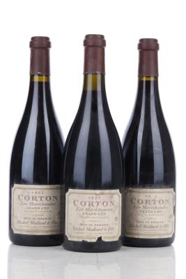 CORTON LES MARECHAUDES 1997 - Michel Mallard - 3 Bottles