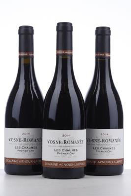 VOSNE ROMANEE LES CHAUMES 2014 - Arnoux Lachaux - 3 Bottles