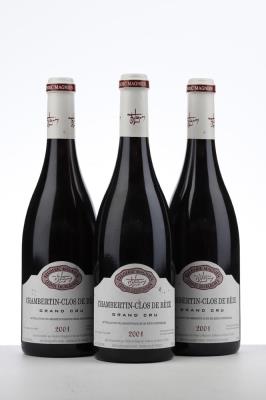 CHAMBERTIN CLOS DE BEZE 2001 - Frederic Magnien - 3 Bottles