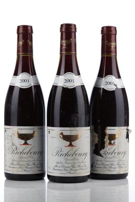 RICHEBOURG 2001 - Gros Frere & Soeur - 3 Bottles