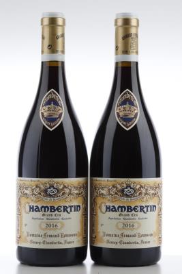 CHAMBERTIN 2016 - Armand Rousseau - 2 Bottles