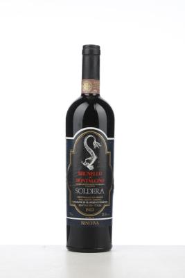 BRUNELLO DI MONTALCINO RISERVA CASE BASSE 1983 - Soldera - 1 Bottle