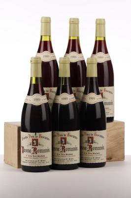 VOSNE ROMANEE LES SUCHOTS 1989 - G. Prieur - 6 Bottles