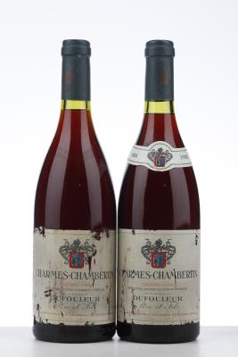 CHARMES CHAMBERTIN 1988 - Dufouleur - 2 Bottles