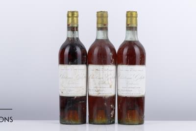 GILETTE SUPER CREME DE TETE 1937 - Mc - Rebouche - 3 Bottles
