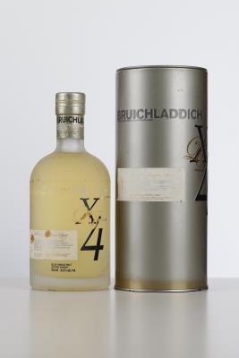 BRUICHLADDICH X4 NV -  Quadruple Distilled  - 3 aged years - Alc 63,5%  - 1 Bottle