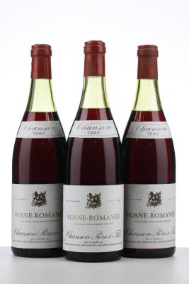VOSNE ROMANEE 1982 - Chanson - 3 Bottles