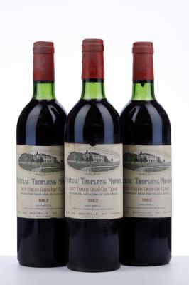 TROPLONG MONDOT 1982 - 3 Bottles