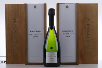 BOLLINGER LA GRANDE ANNEE 2008 - Bollinger - 4 Bottles - Owc 1