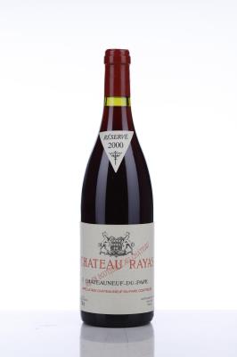 CHATEAUNEUF DU PAPE RAYAS 2000 - Reynaud - 1 Bottle