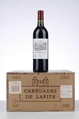 CARRUADES DE LAFITE ROTHSCHILD 2003 - Mc - 11 Bottles - Owc 12