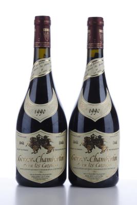 GEVREY CHAMBERTIN LES CAZETIERS 1990 - Philippe Leclerc - 2 Bottles