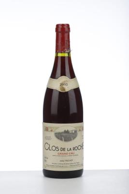 CLOS DE LA ROCHE 2003 - Jacky Truchot - 1 Bottle