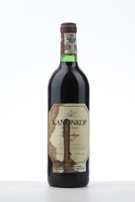 KANONKOP PINOTAGE 1991 - Kanonkop Cellars - 1 Bottle