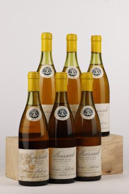 MEURSAULT 1ER CUVEE 1971 - Louis Latour - 6 Bottles