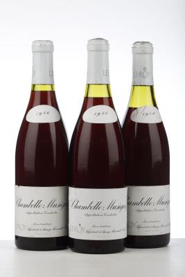 CHAMBOLLE MUSIGNY 1986 - Leroy - 3 Bottles