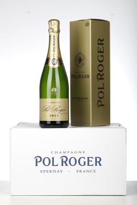 POL ROGER BLANC DE BLANCS 2015 - Pol Roger - 6 Bottles - Oc 6