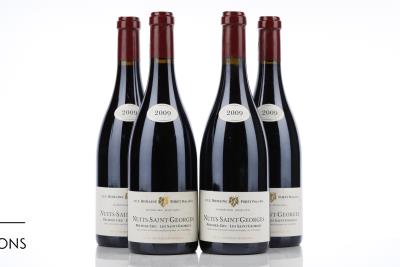 NUITS ST GEORGES LES ST GEORGES 2009 - Domaine Forey - 4 Bottles
