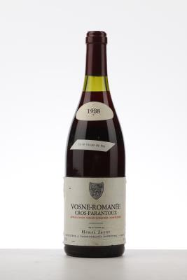 VOSNE ROMANEE CROS PARANTOUX 1988 - Henri Jayer - 1 Bottle