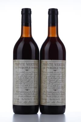 LE PERGOLE TORTE Montevertine 1978 - 2 Bottles