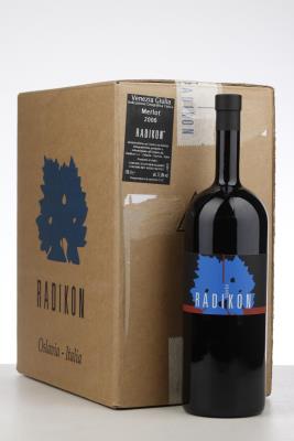 MERLOT COLLI ORIENTALI 2006 - Radikon - 6 x 1,000Ltr - Oc 6