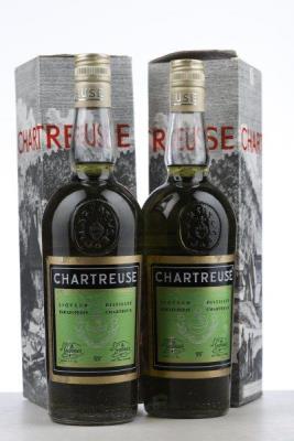 CHARTREUSE VERT NV - L. Garnier - 80ies - 55° - 2 x 0,70Ltr - Oc 1