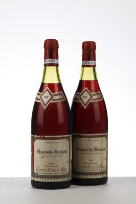 CHAMBOLLE MUSIGNY 1978 - Coron - 2 Bottles