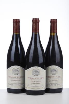 VOLNAY CLOS DES CHENES 2003 - Jean Marc Bouley - 3 Bottles