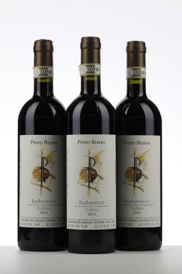 BARBARESCO GALLINA 2014 - Piero Busso - 3 Bottles