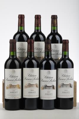 PRIEURE LICHINE MIXED 1*2003 + 3*2005 + 2*2007 + 1*2009 - Mc - 7 Bottles
