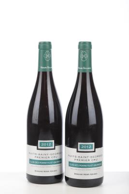 NUITS ST GEORGES CLOS DES PORETS 2012 - Henri Gouges - 2 Bottles