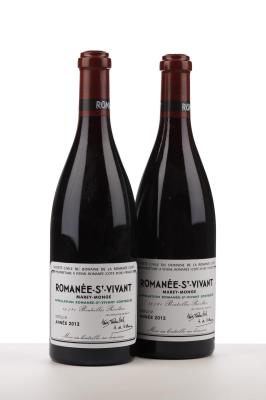 ROMANEE ST VIVANT 2012 - Domaine de la Romanee Conti - 2 Bottles
