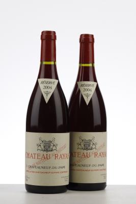 CHATEAUNEUF DU PAPE RAYAS 2004 - Reynaud - 2 Bottles