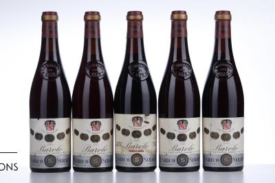 BAROLO RISERVA 1962 -  Enrico Serafino - 5 Bottles