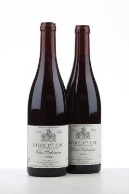 GIVRY CLOS SALOMON 2013 - Domaine du Clos Salomon - 2 Bottles