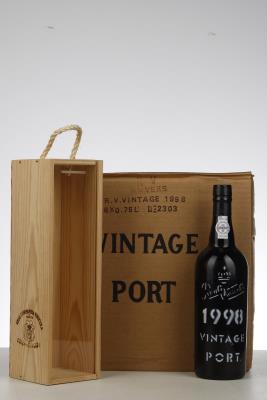 REAL COMPANHIA VELHA VINTAGE PORT 1998 - Real Companhia Velha - 6 Bottles - Owc 1