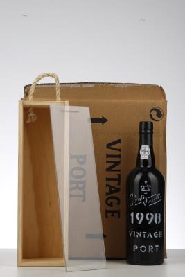REAL VINICOLA VINTAGE PORT 1998 - Real Vinicola - 6 Bottles - Owc 1