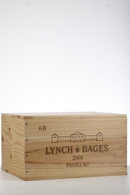 LYNCH BAGES 2008 - Mc - 6 Bottles - Owc 6