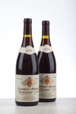 CHAMBOLLE MUSIGNY LES CHARMES 2008 - Gerard Mugneret - 2 Bottles