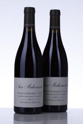 VOSNE ROMANEE AUX MALCONSORTS 2014 - de Montille - 2 Bottles