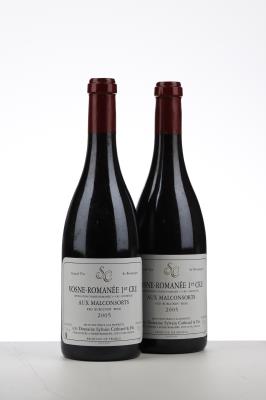 VOSNE ROMANEE AUX MALCONSORTS 2005 - Sylvain Cathiard - 2 Bottles