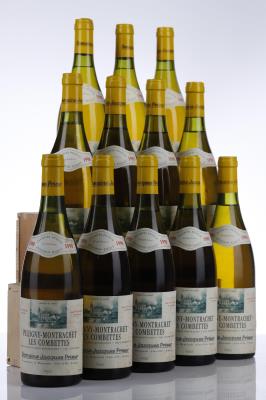 PULIGNY MONTRACHET LES COMBETTES 1990 - Jacques Prieur - 12 Bottles - Owc 12